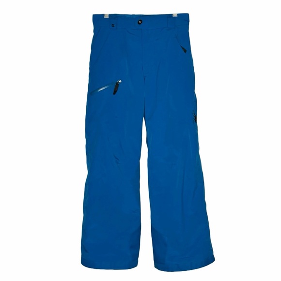 Spyder Kids Blue Snowboard Ski Insulated Pants - Picture 2 of 14